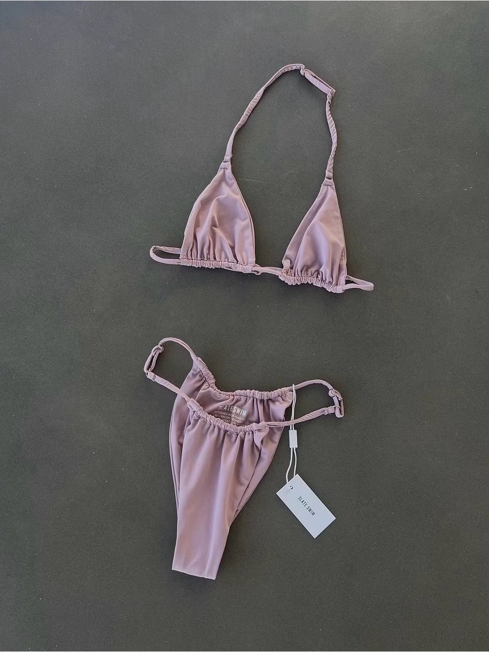 Slate Swim lilac bikini